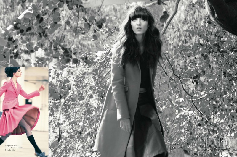 Irina Lazareanu featured in Ultraviolet Garden, September 2007