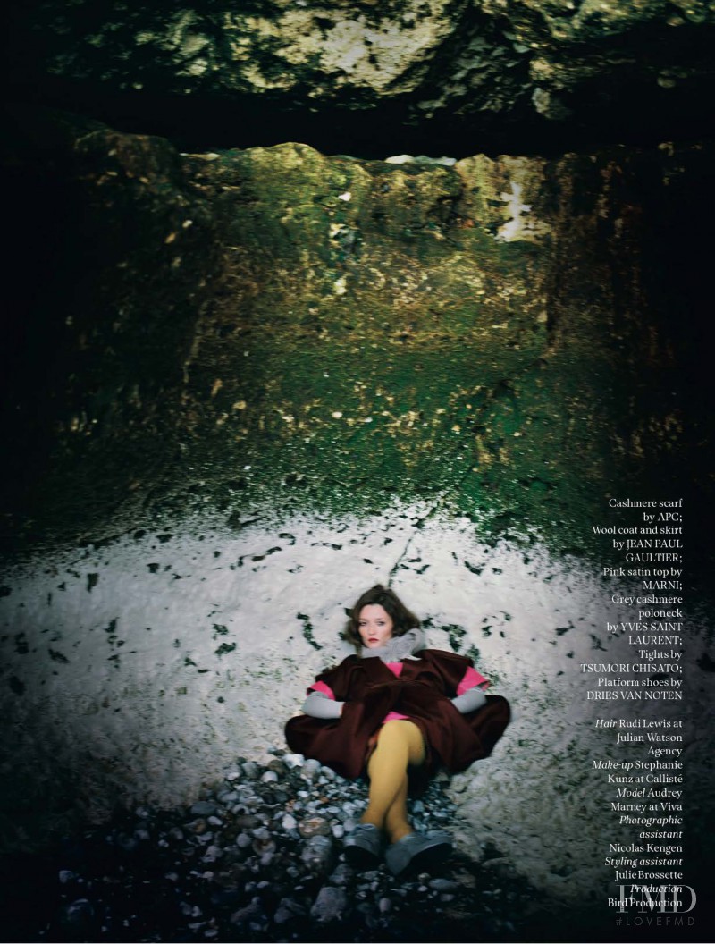 Audrey Marnay featured in Elemental, September 2007