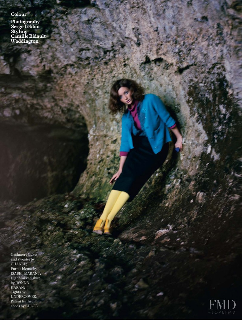 Audrey Marnay featured in Elemental, September 2007