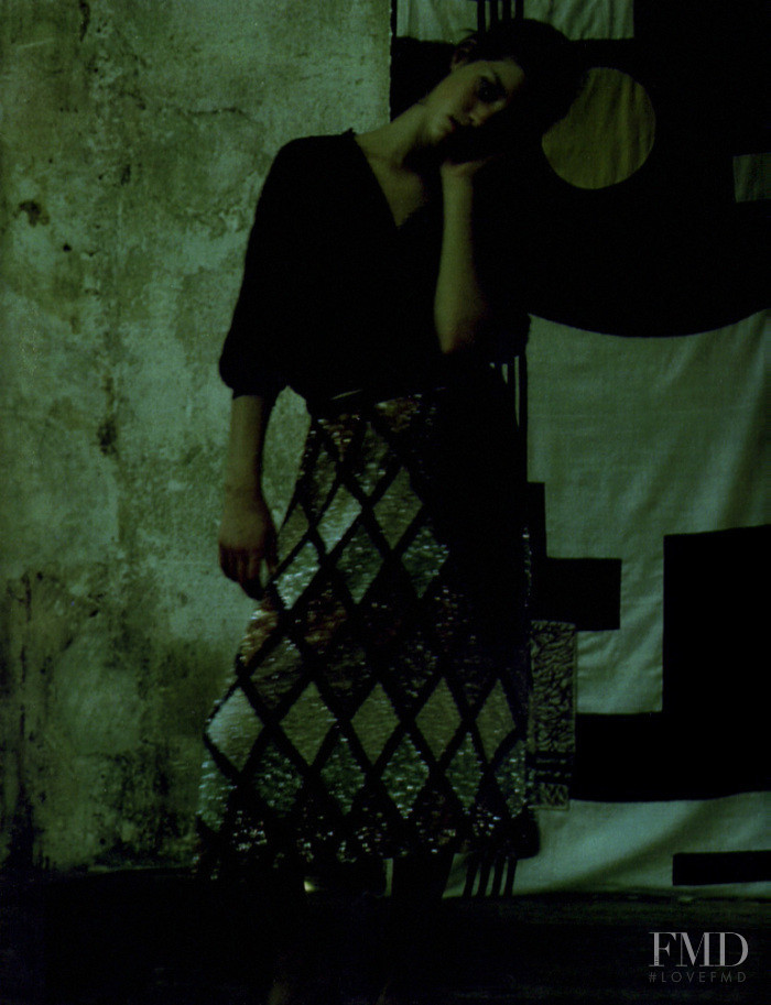Natalia Vodianova featured in Sto sognando, September 2000