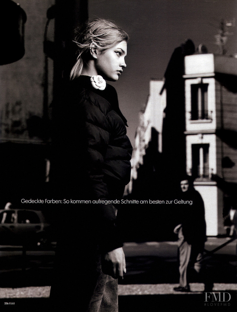 Natalia Vodianova featured in French Kiss, September 2000