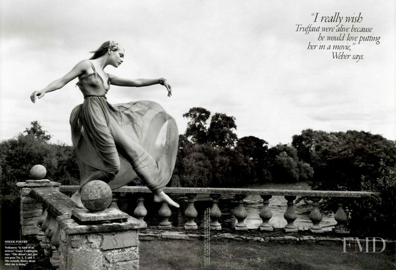 Natalia Vodianova featured in A Fashion Fairy Tale, January 2005