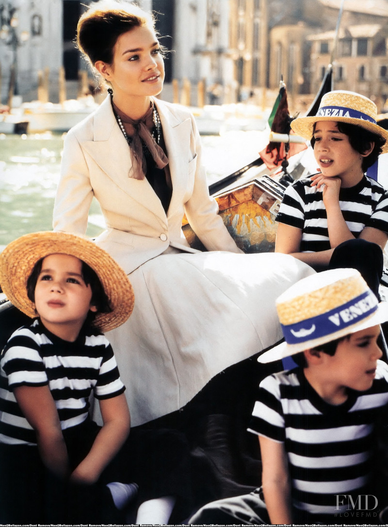 Natalia Vodianova featured in That\'s Amore, July 2005