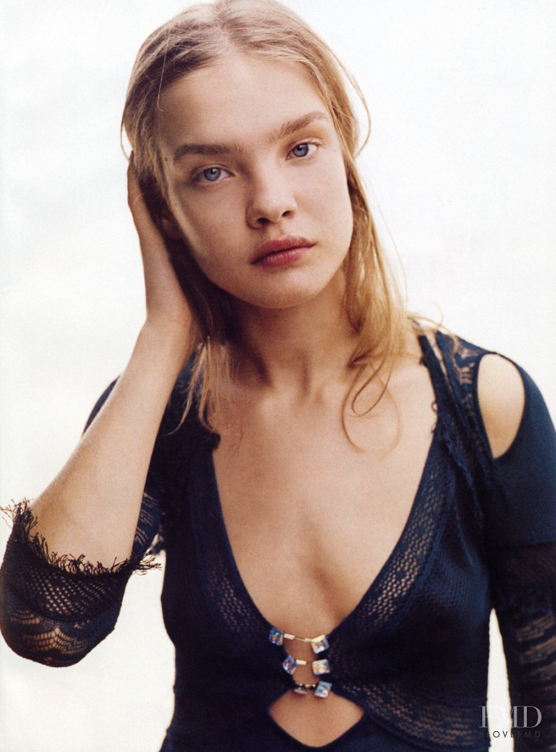 Natalia Vodianova featured in Age of innocence, March 2004