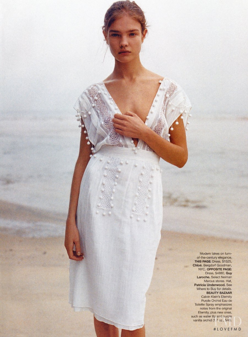 Natalia Vodianova featured in Age of innocence, March 2004