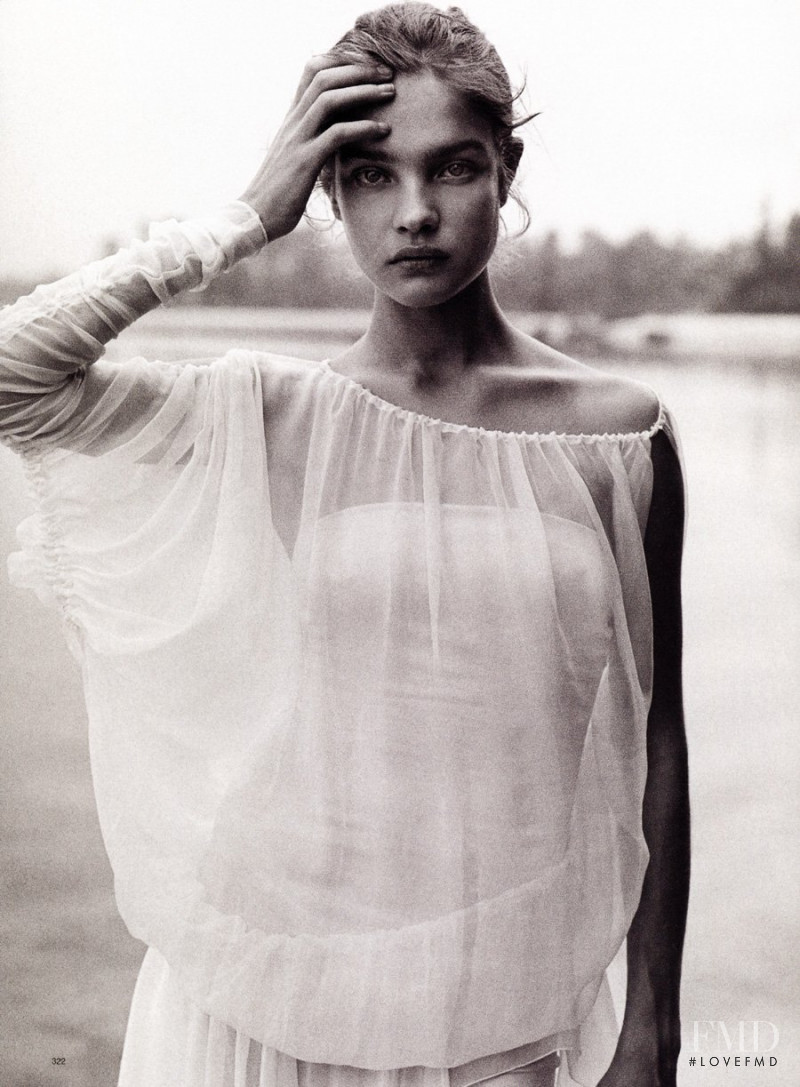 Natalia Vodianova featured in Age of innocence, March 2004