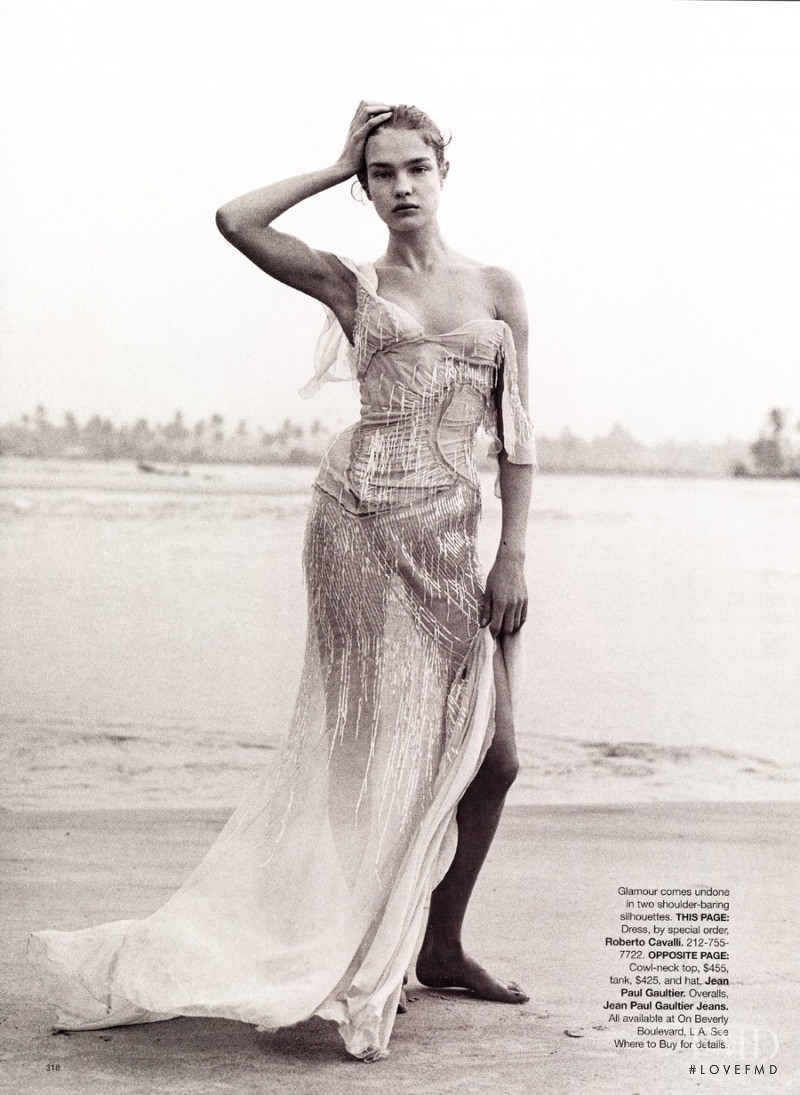 Natalia Vodianova featured in Age of innocence, March 2004