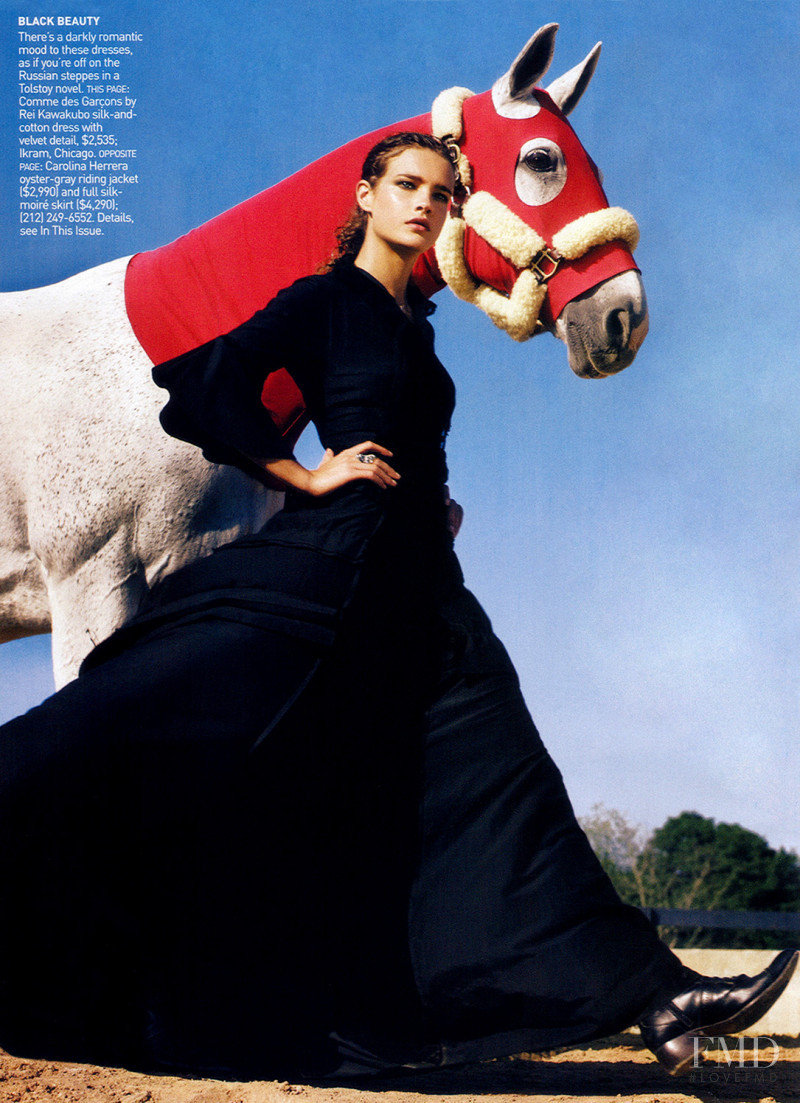 Natalia Vodianova featured in A grand affair, September 2005