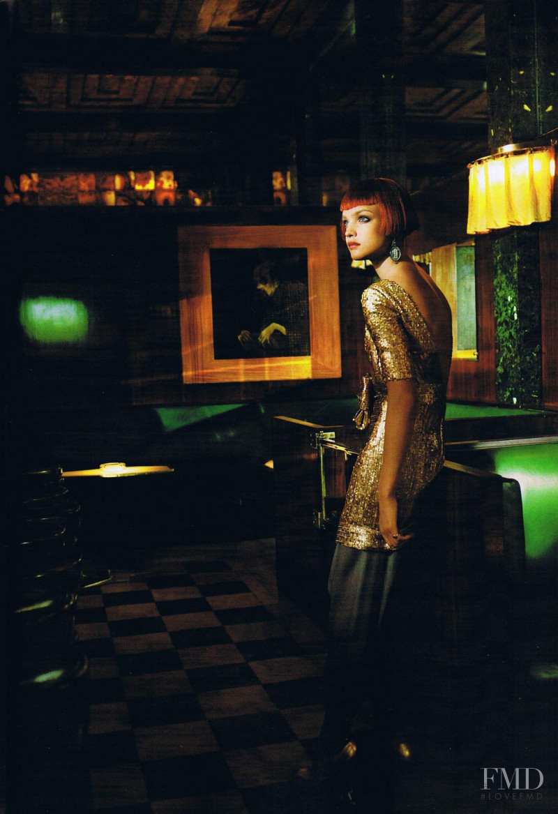 Natalia Vodianova featured in The Last Waltz, September 2006