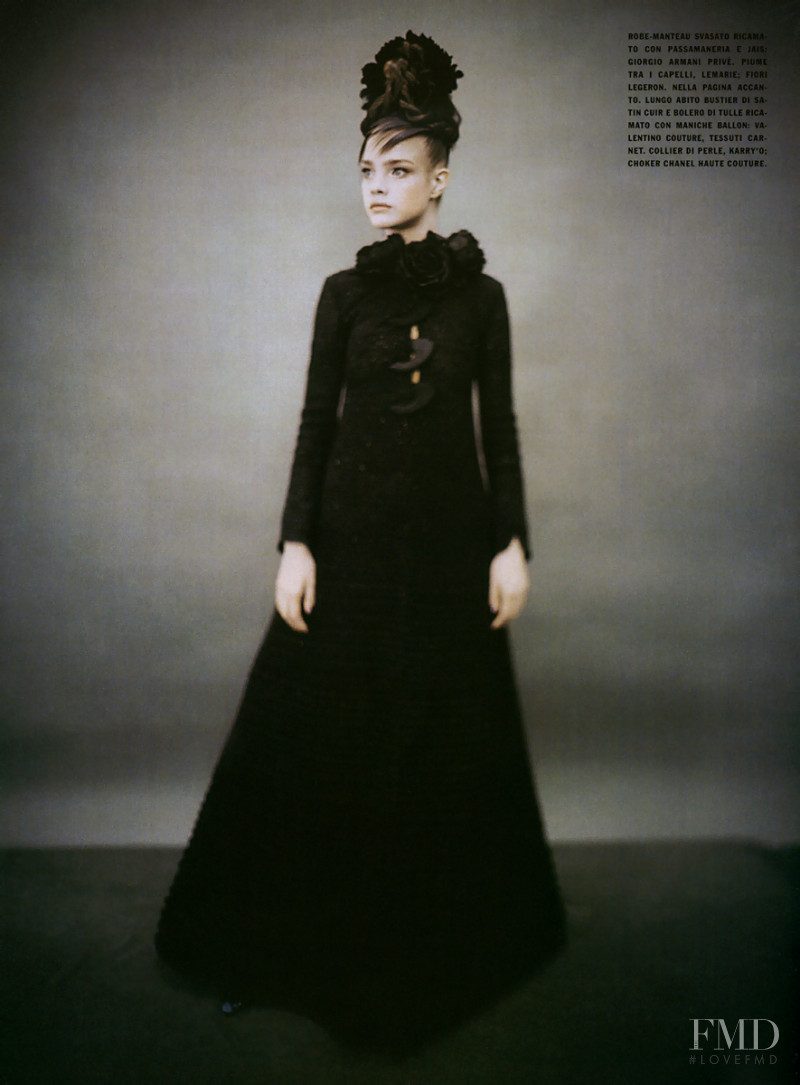 Natalia Vodianova featured in Like a Painting, September 2006