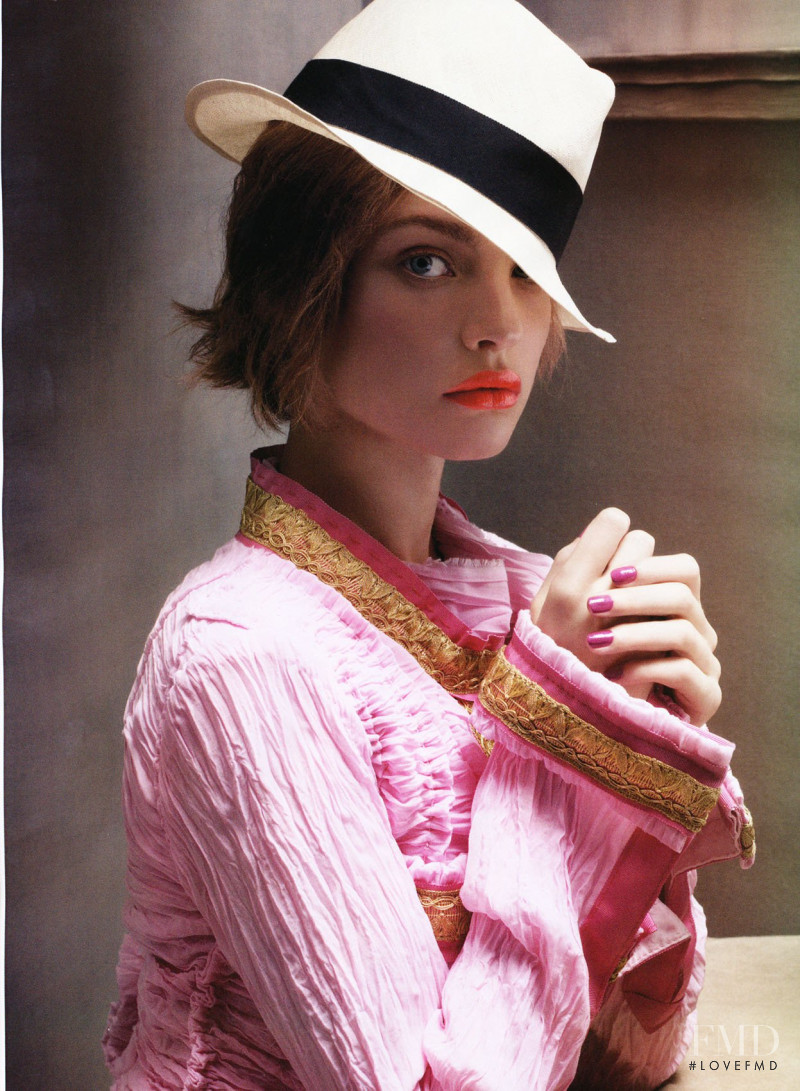 Natalia Vodianova featured in Peerless, January 2008