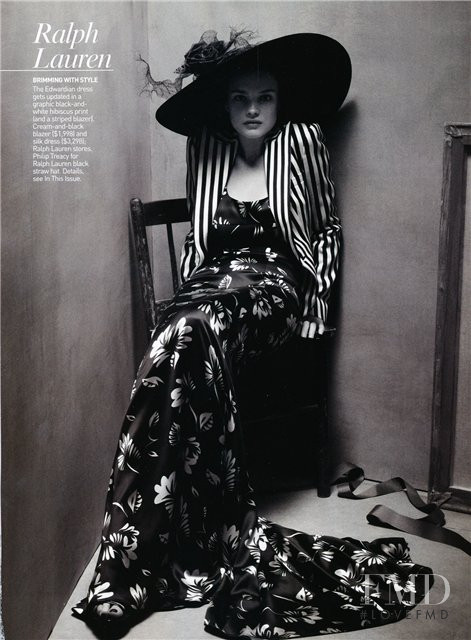 Natalia Vodianova featured in Peerless, January 2008