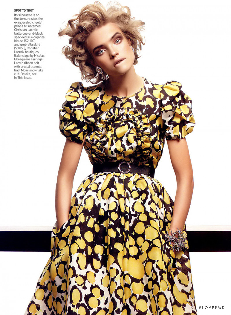 Natalia Vodianova featured in One Fine Day, February 2008