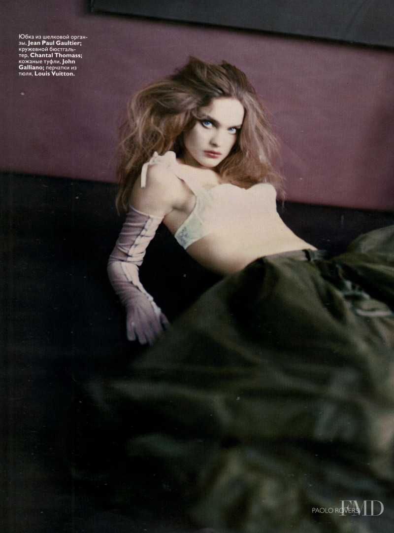 Natalia Vodianova featured in Sea Princess, March 2008