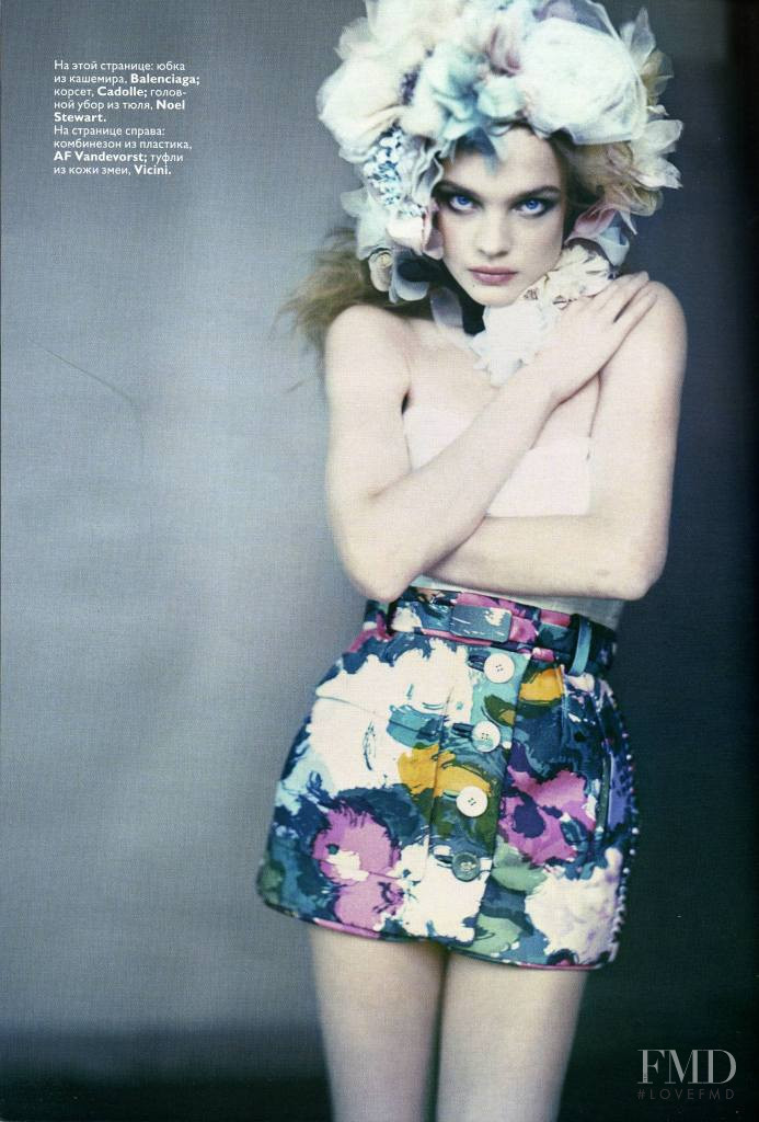 Natalia Vodianova featured in Sea Princess, March 2008