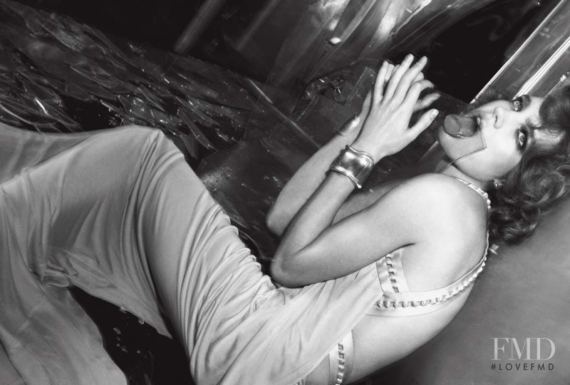 Natalia Vodianova featured in I Feel Love, April 2008