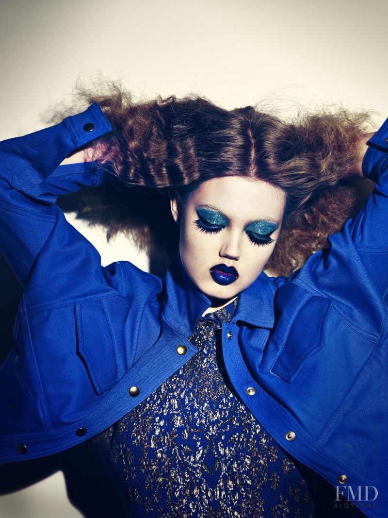 Lindsey Wixson featured in The Outer Limits, March 2012
