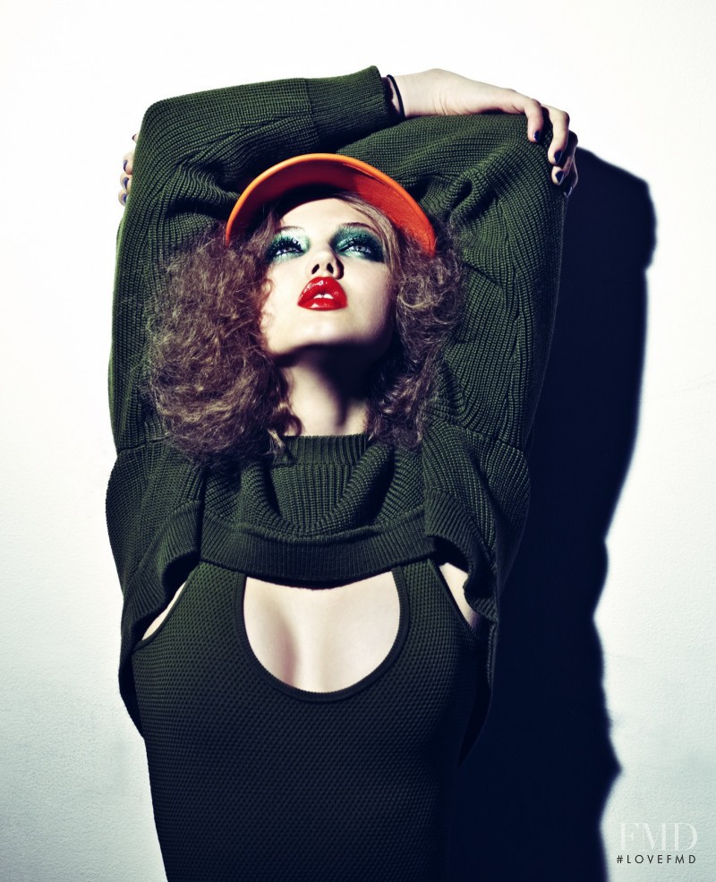 Lindsey Wixson featured in The Outer Limits, March 2012