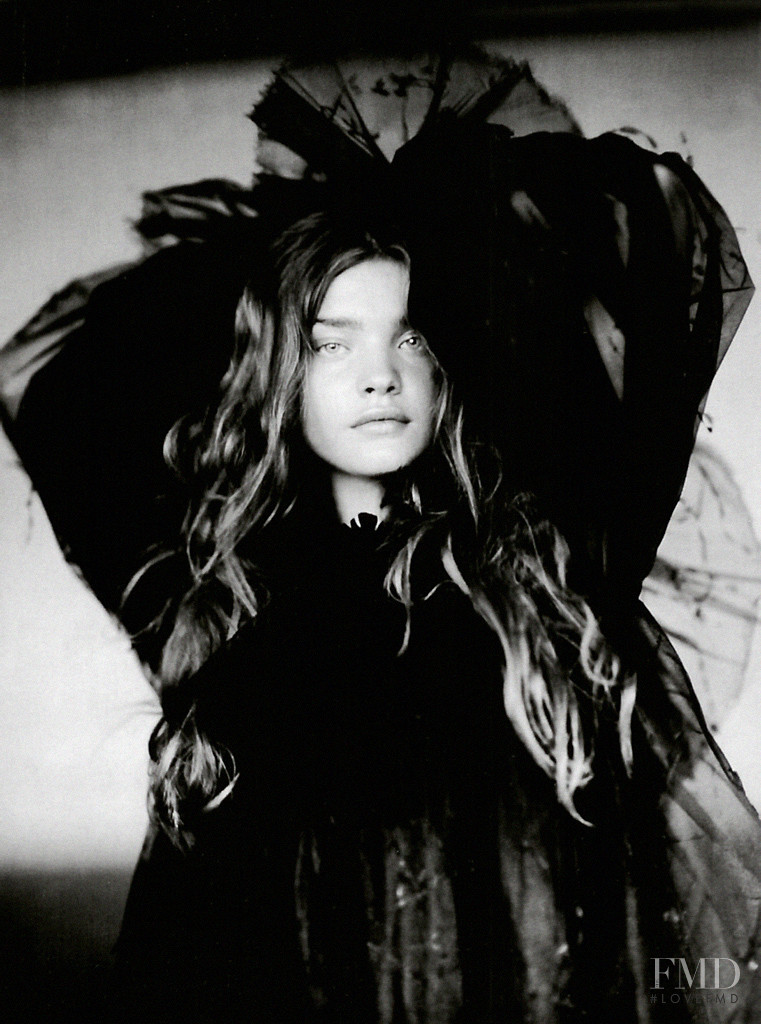 Natalia Vodianova featured in A Girl of singular Beauty, September 2004