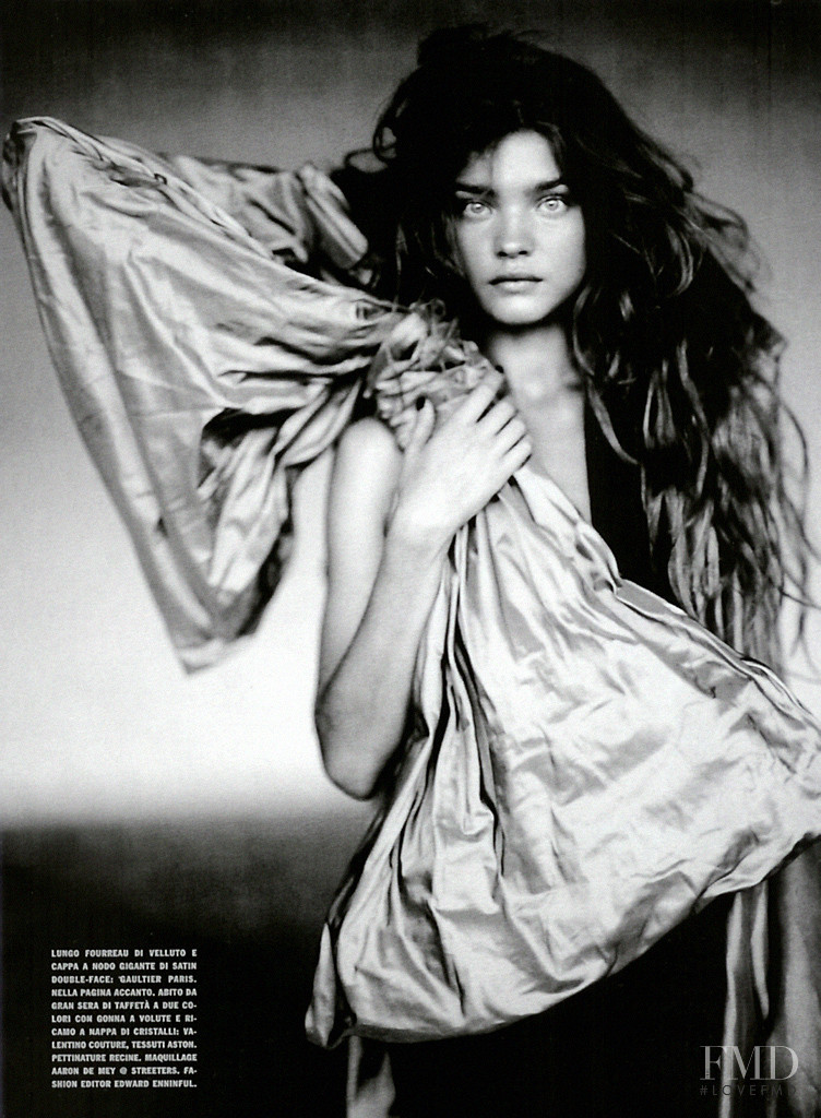 Natalia Vodianova featured in A Girl of singular Beauty, September 2004