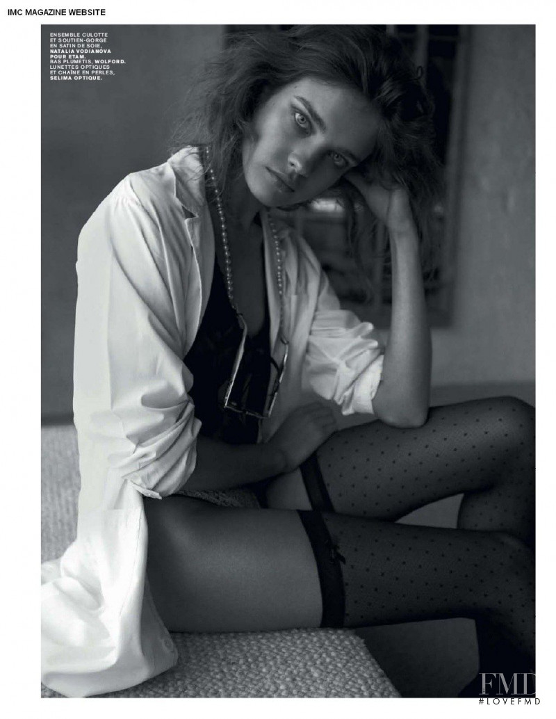 Natalia Vodianova featured in The great pretender, April 2009