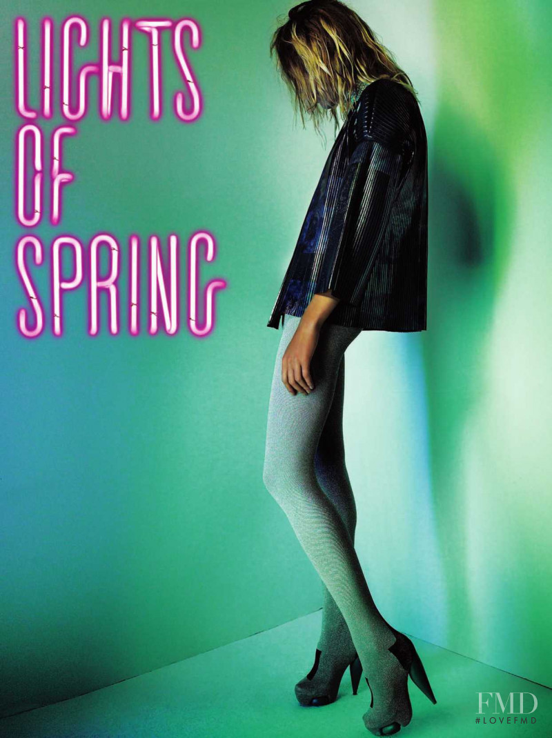 Natalia Vodianova featured in Lights Of Spring, February 2009