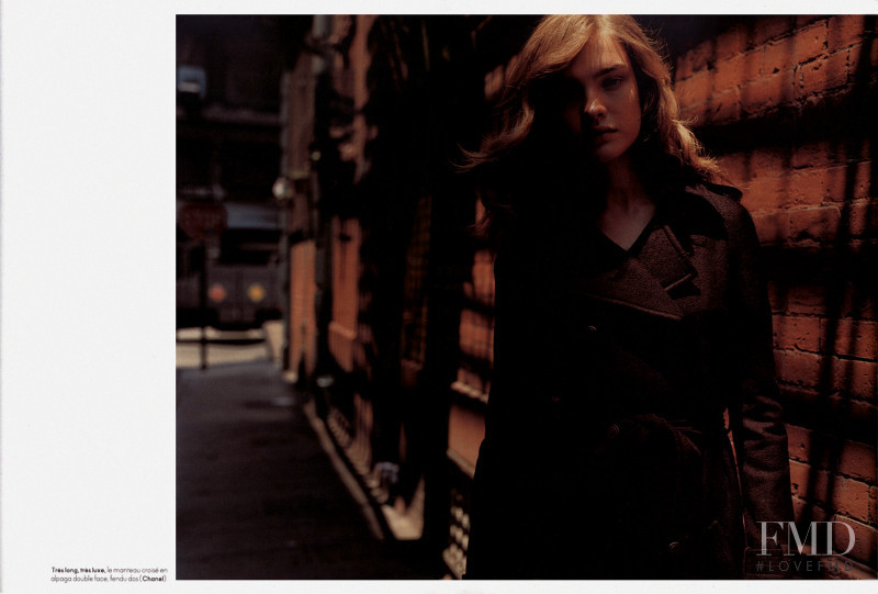 Natalia Vodianova featured in Mademoiselle aime les classiques, September 2003