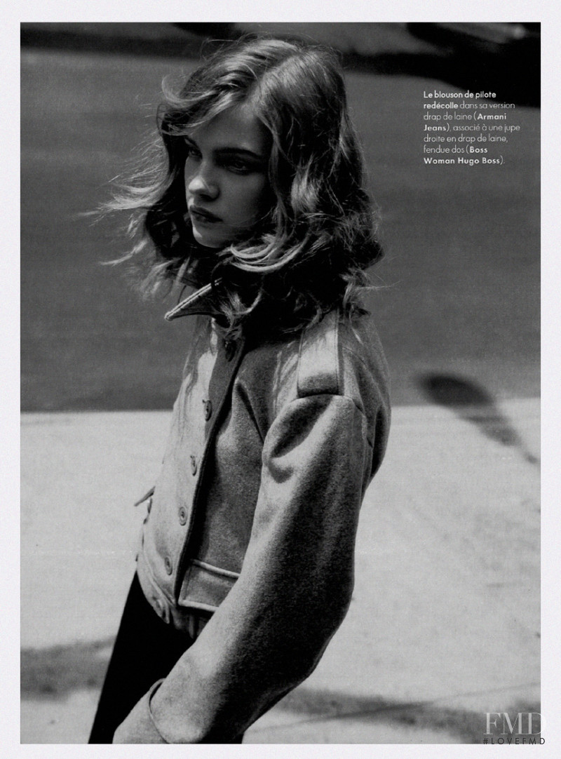 Natalia Vodianova featured in Mademoiselle aime les classiques, September 2003