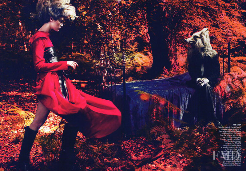 Natalia Vodianova featured in Into the Woods, August 2009