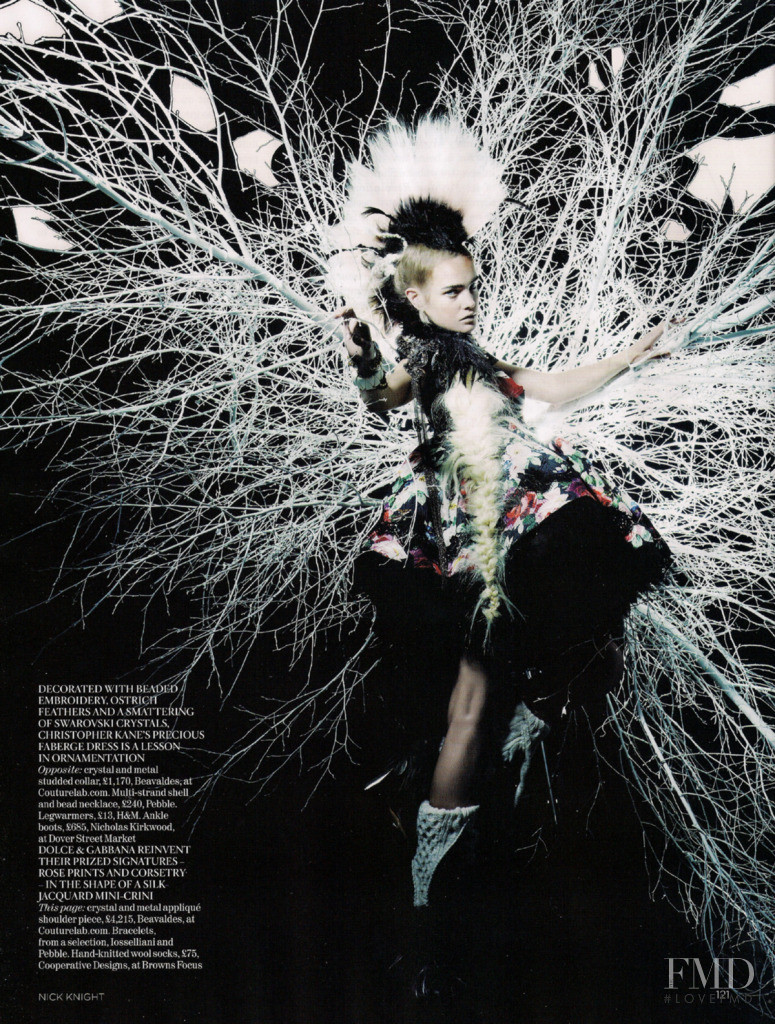 Natalia Vodianova featured in Under Her Spell, February 2010