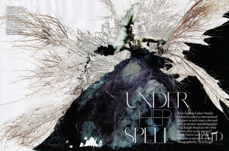 Natalia Vodianova featured in Under Her Spell, February 2010