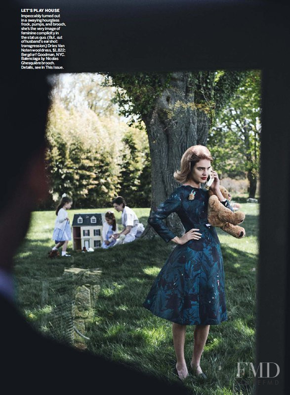 Natalia Vodianova featured in Magnificent obsession, July 2010