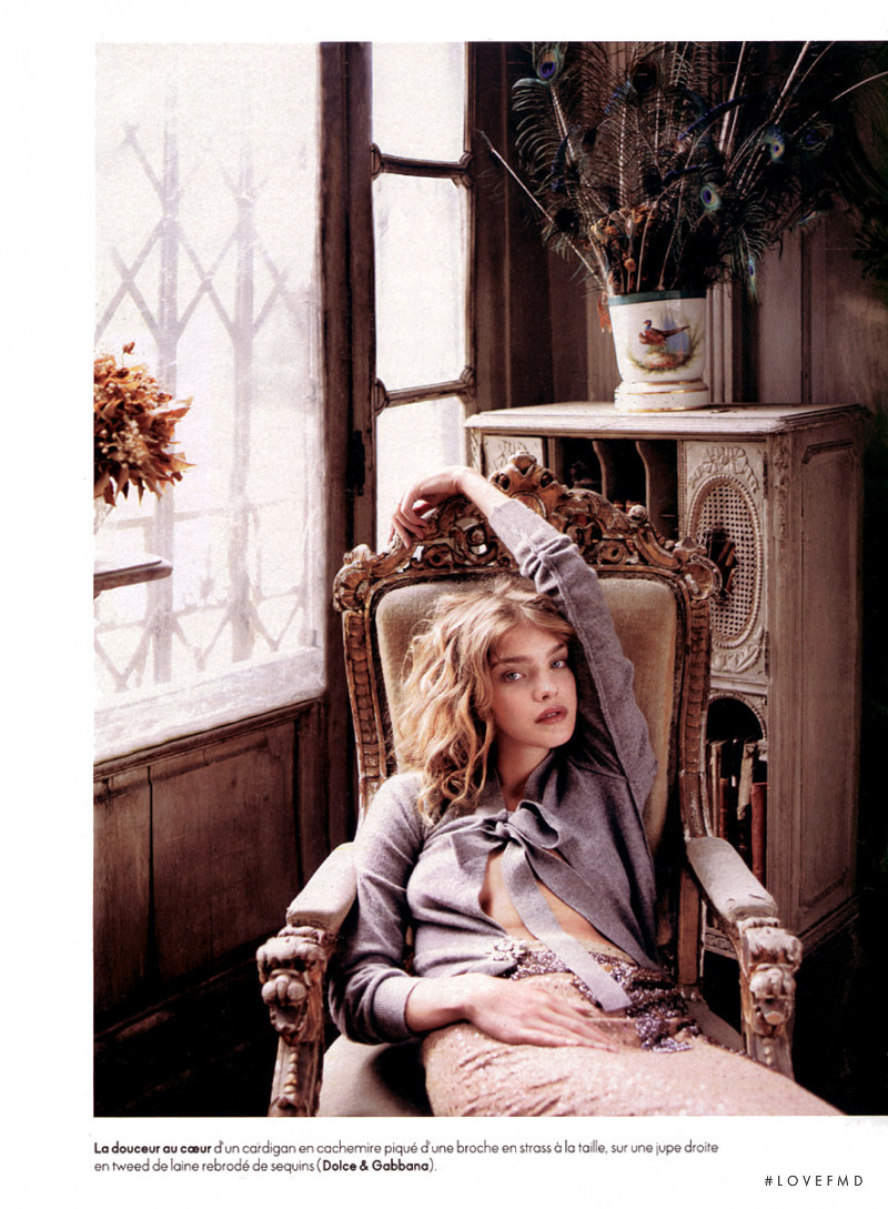 Natalia Vodianova featured in RÃ©inventons la coquetterie, September 2004