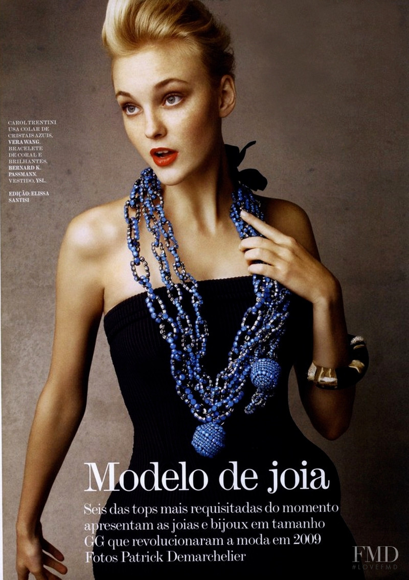 Caroline Trentini featured in Modelo de joia, June 2009
