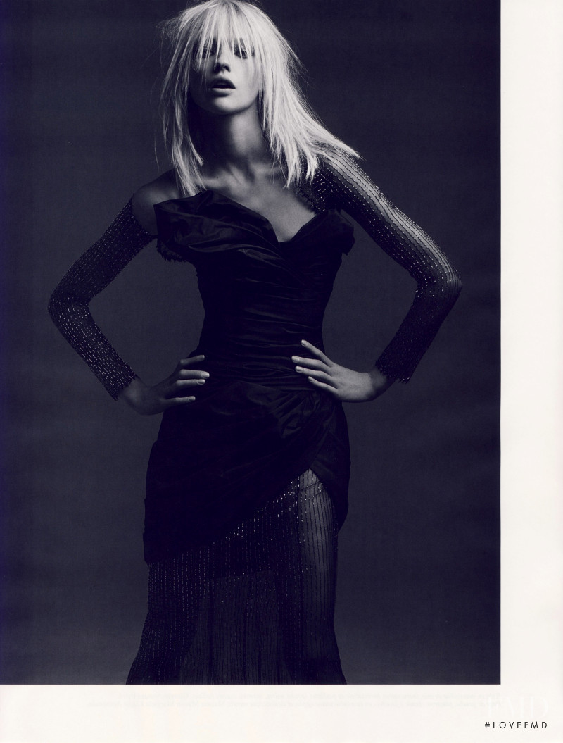 Sasha Pivovarova featured in Simplement Couture, April 2008