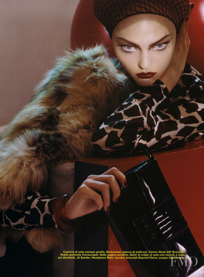 Sasha Pivovarova featured in Memphis Belle Epoque, March 2007