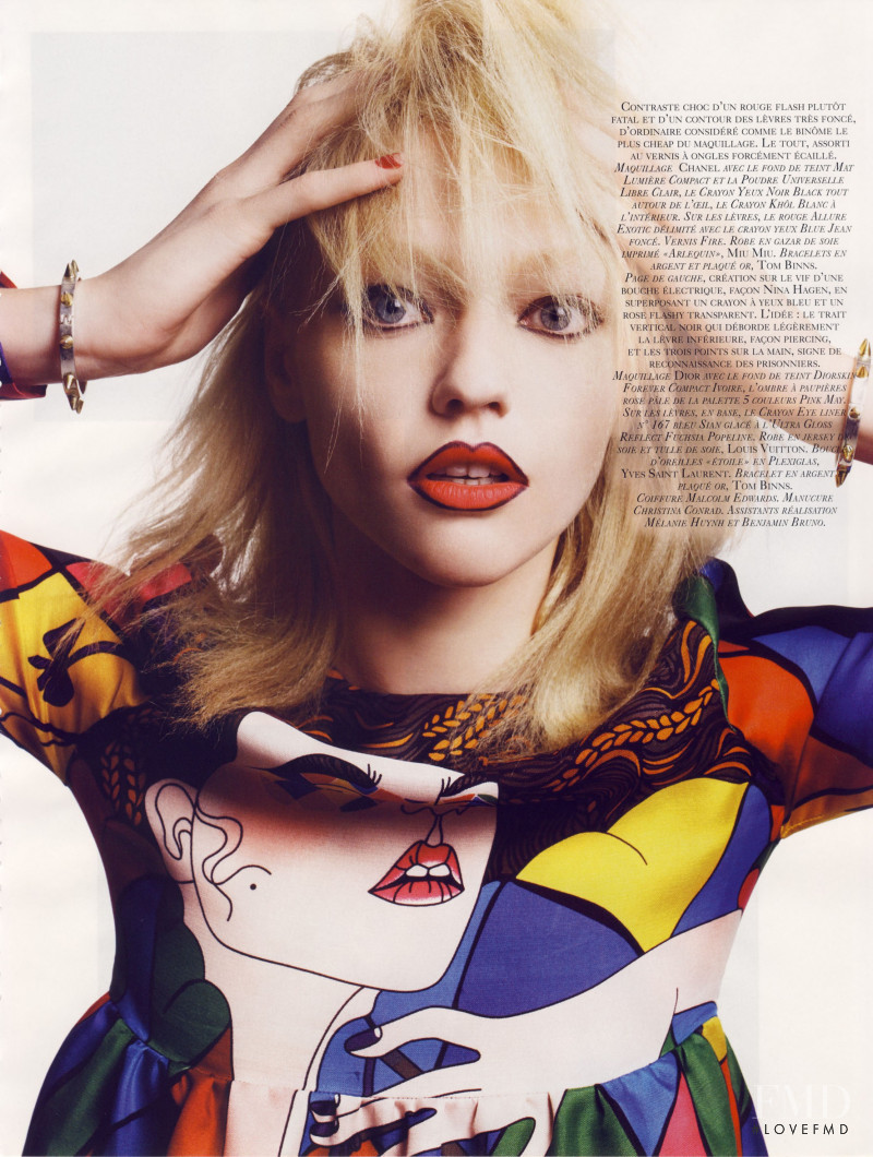 Sasha Pivovarova featured in Most Wanted, February 2008