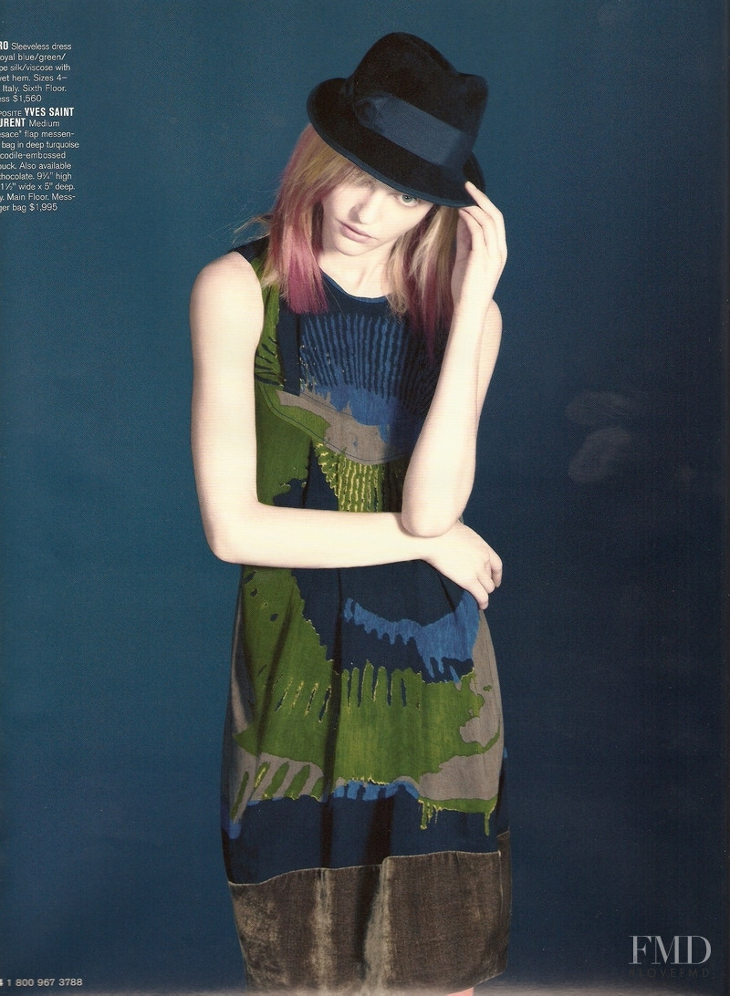 Sasha Pivovarova featured in Mercurial Ever Shifting, August 2008