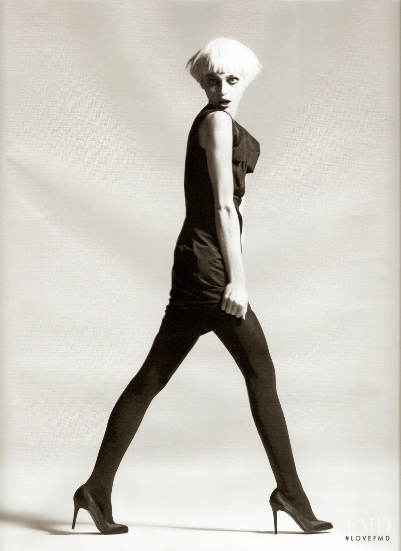 Sasha Pivovarova featured in Mercurial Ever Shifting, August 2008