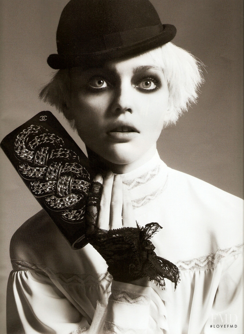 Sasha Pivovarova featured in Mercurial Ever Shifting, August 2008