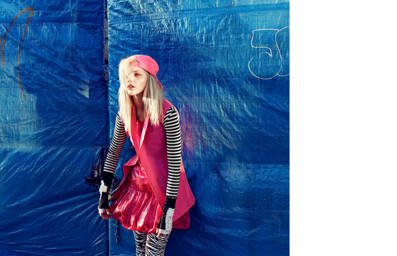 Sasha Pivovarova featured in Word On The Street, January 2009