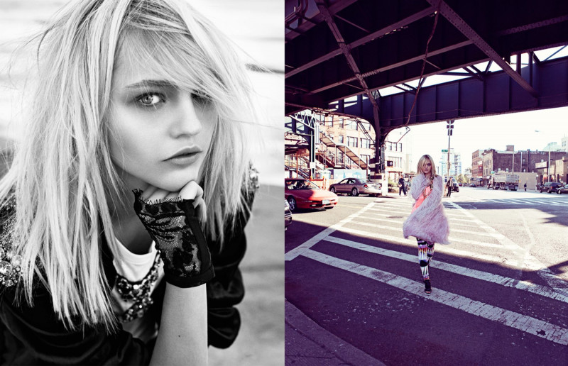 Sasha Pivovarova featured in Word On The Street, January 2009