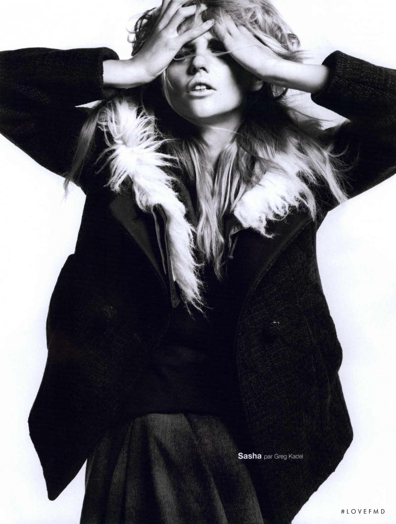 Sasha Pivovarova featured in Sasha, September 2010