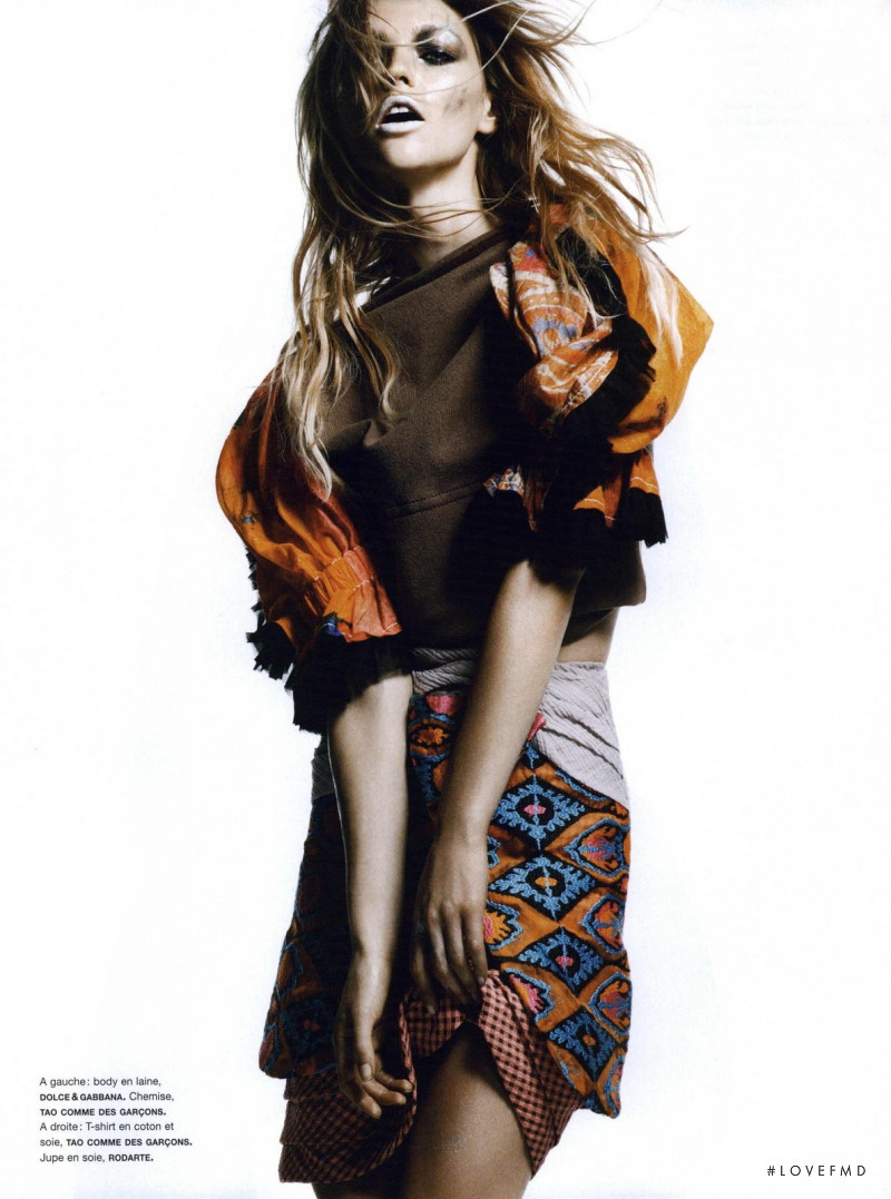 Sasha Pivovarova featured in Sasha, September 2010