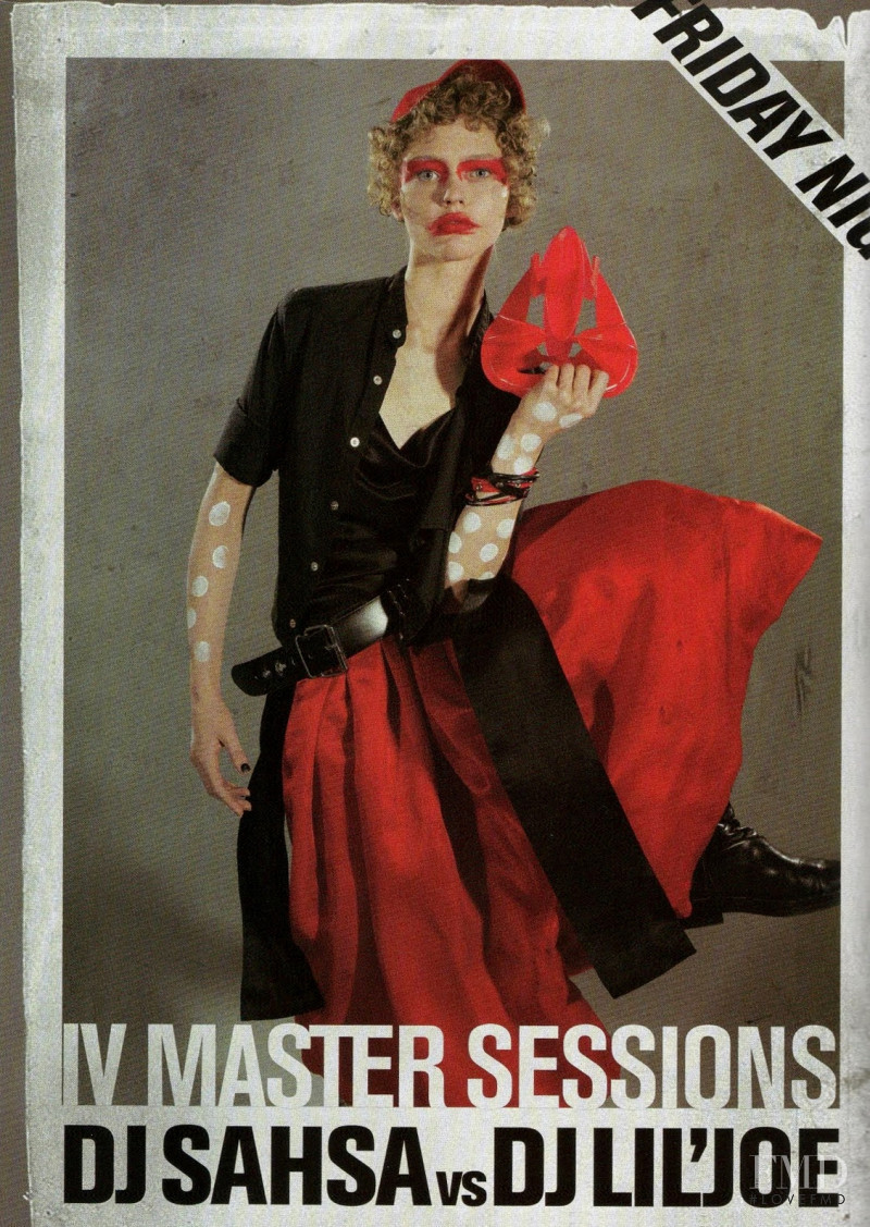 Sasha Pivovarova featured in Musica da guardare, January 2006