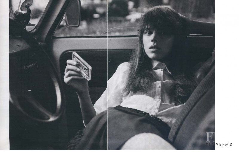 Freja Beha Erichsen featured in Czech Mate, October 2006