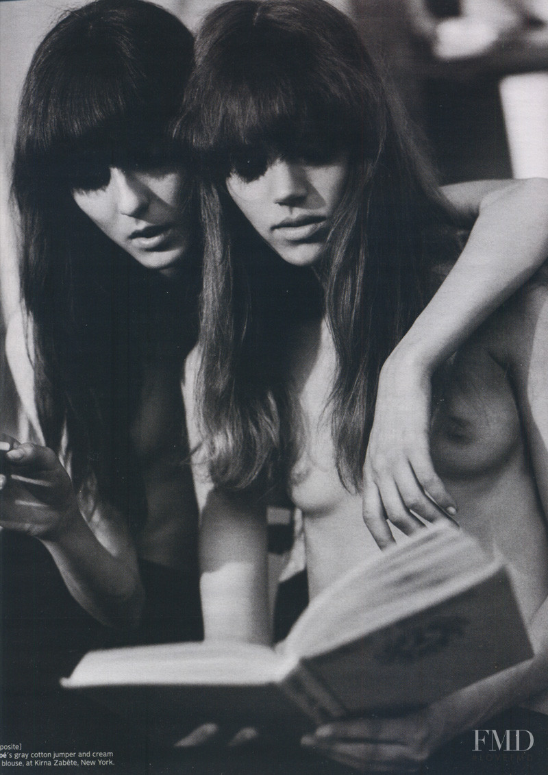 Irina Lazareanu featured in Czech Mate, October 2006