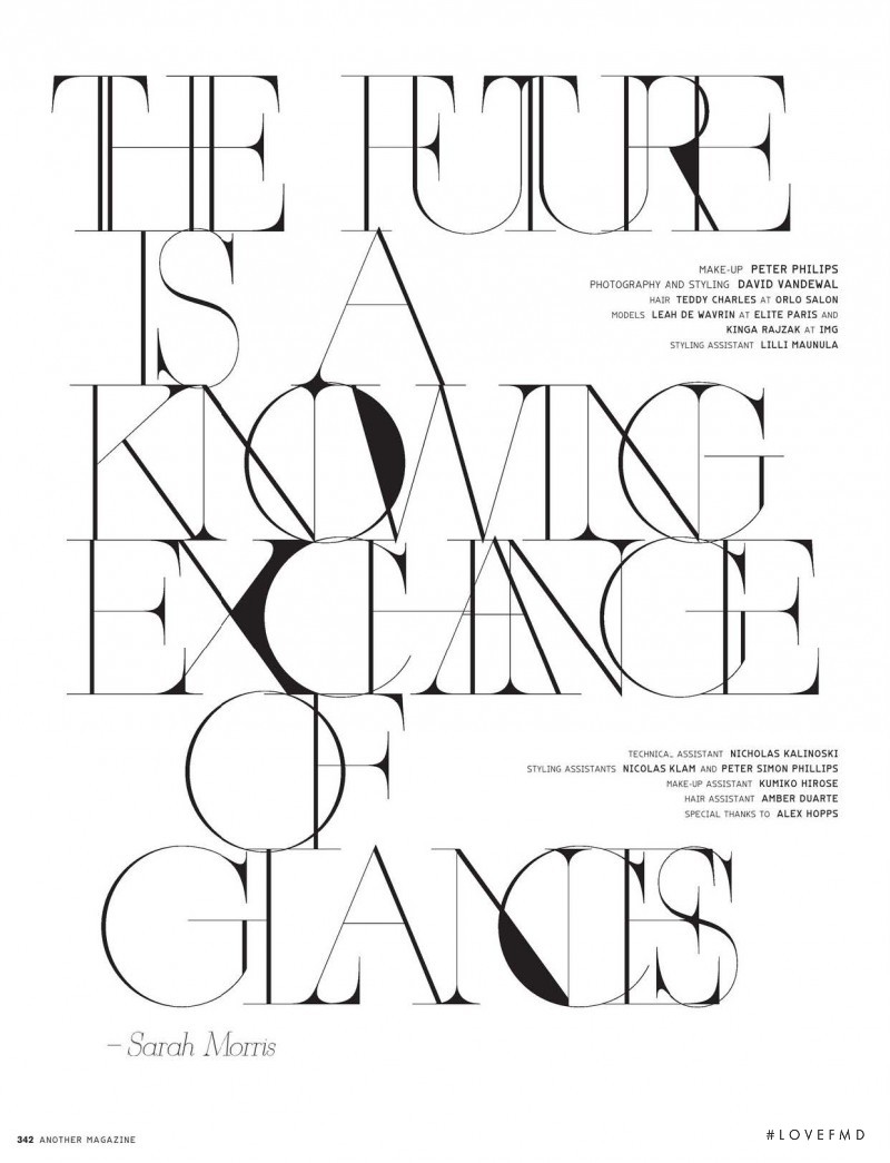 The Future Is A Knowing Exchange Of Glances, March 2007