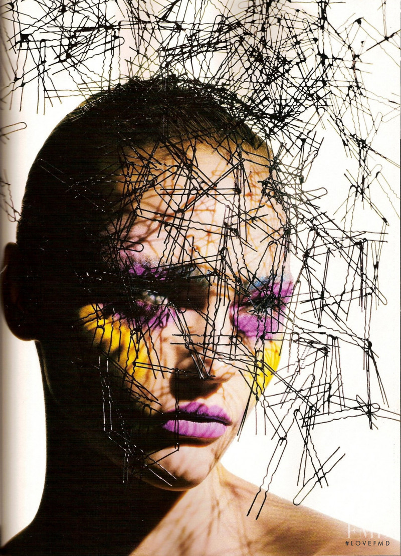 Sasha Pivovarova featured in Beauty, September 2007