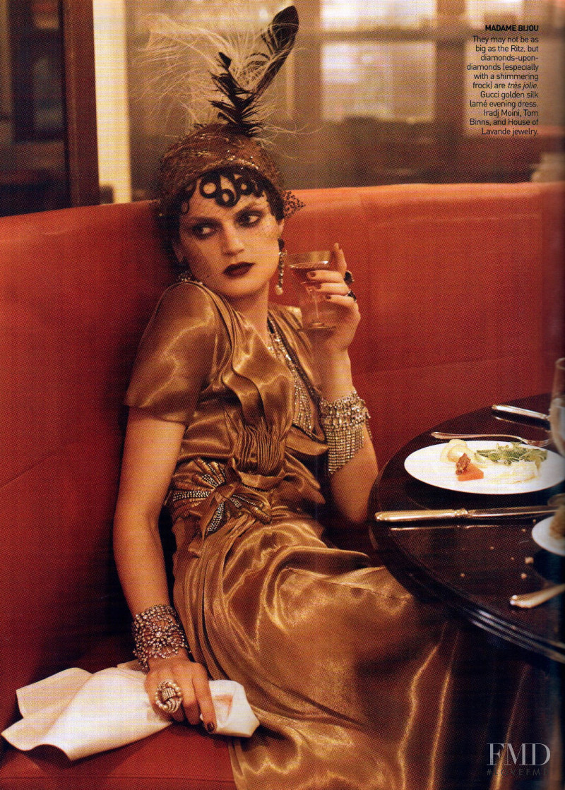 Guinevere van Seenus featured in Paris Je T\'aime, September 2007